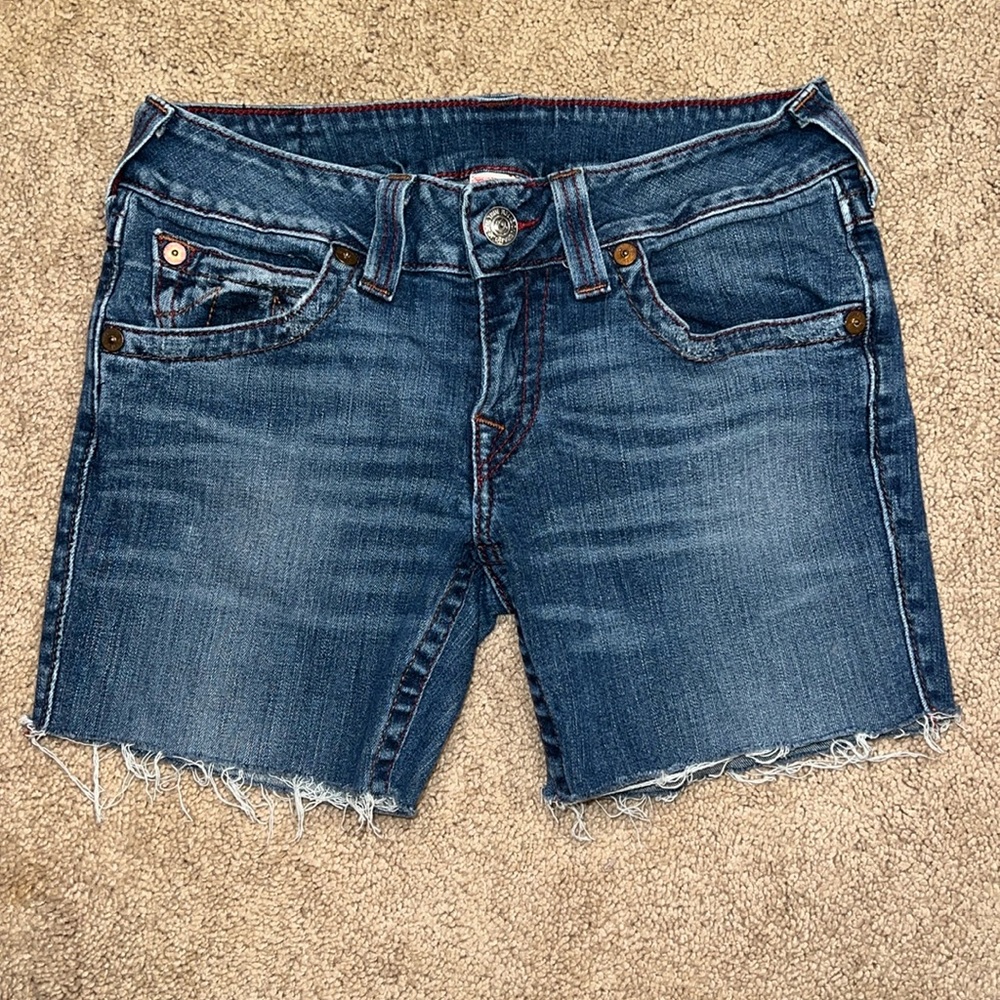 TRUE RELIGION Jean Shorts